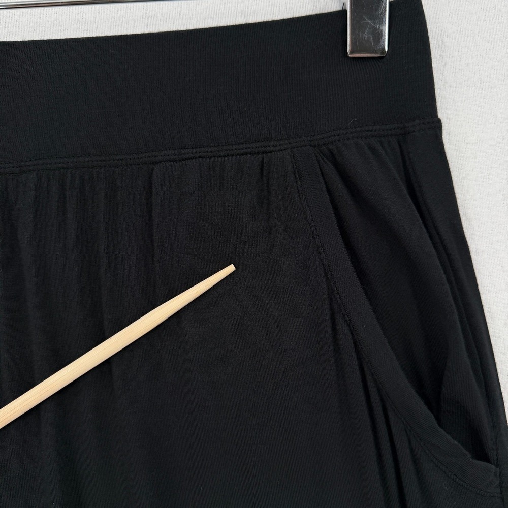 QUINCE Butter Soft Modal Jogger Pants Women Small Black Loungewear Pockets - Picture 16 of 16